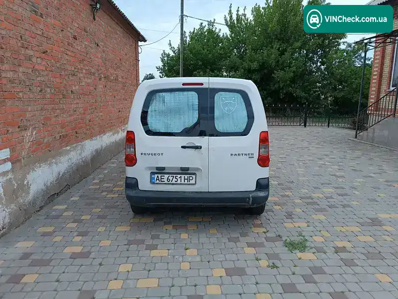 Peugeot Partner 2011, фото з оголошення 2 з 5, VIN VF37B9HF0BJ730864