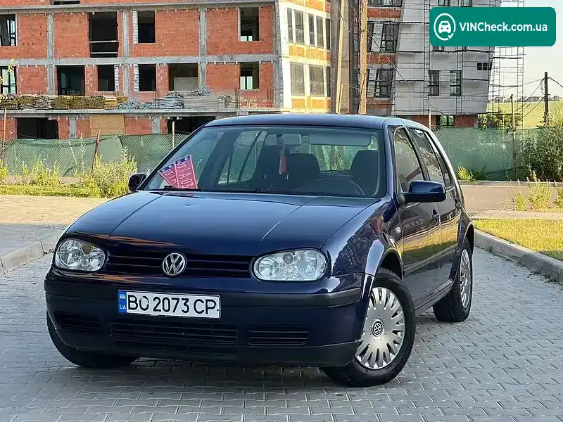 Volkswagen Golf 2001, фото з оголошення 2 з 20, VIN WVWZZZ1JZ2W112402
