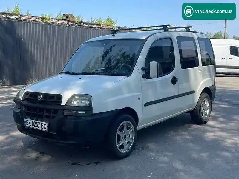 Fiat Doblo 2003, фото з оголошення, VIN ZFA22300005188082