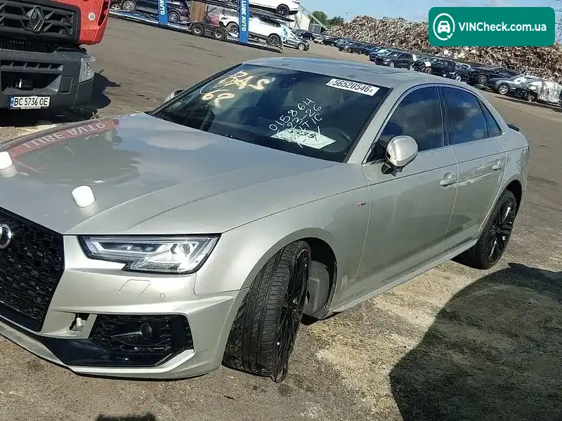 Audi A4 2016, фото з оголошення 1 з 11, VIN WAULNAF47HN015864