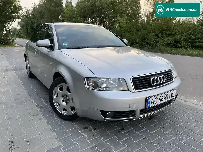 Audi A4 2003, фото з оголошення 1 з 20, VIN WAUZZZ8E64A010109
