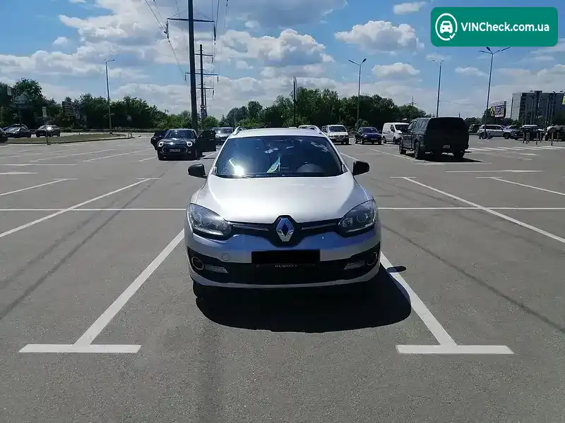 Renault Megane 2016, фото з оголошення 1 з 6, VIN VF1KZ890H54909426