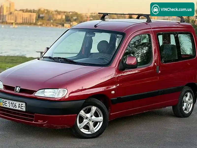 Peugeot Partner 2001, фото з оголошення 1 з 18, VIN VF35BWJYF60441496