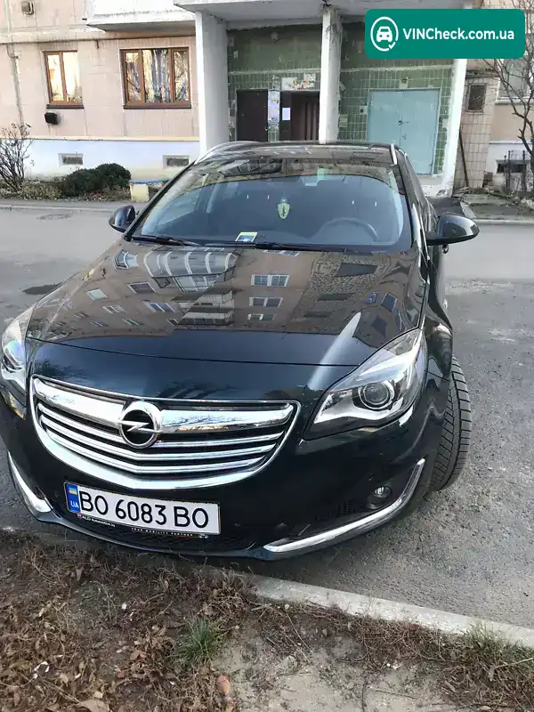 Opel Insignia 2014, фото з оголошення 1 з 19, VIN W0LGT8EM3E1115269