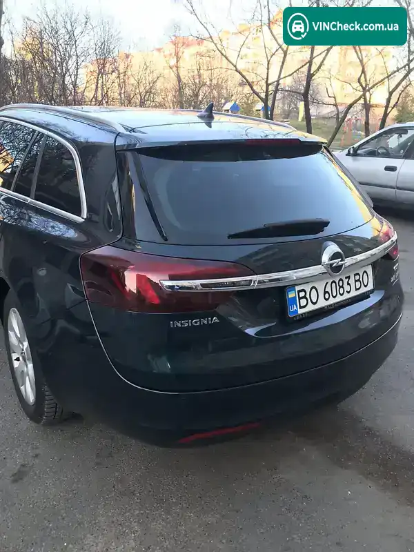 Opel Insignia 2014, фото з оголошення 2 з 19, VIN W0LGT8EM3E1115269