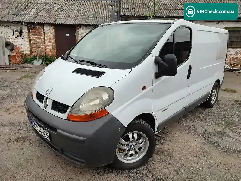 Renault Trafic 2002, фото з оголошення 1 з 3, VIN VF1FLBCA63V158495
