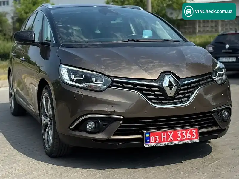 Renault Grand Scenic 2017, фото з оголошення 1 з 20, VIN VF1RFA00259466848