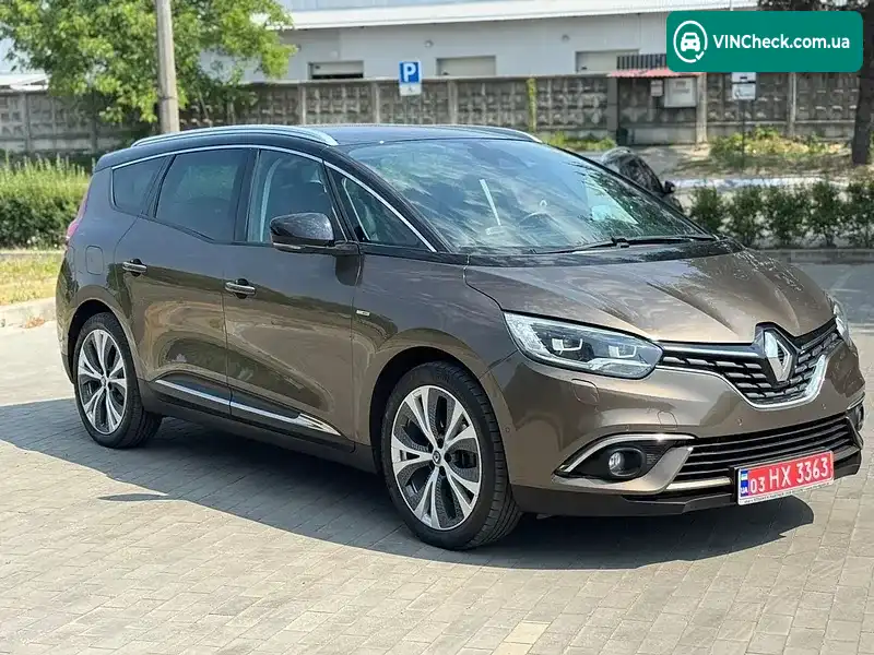 Renault Grand Scenic 2017, фото з оголошення 2 з 20, VIN VF1RFA00259466848