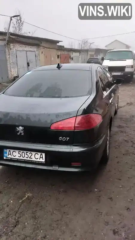Peugeot 607 2002, фото з оголошення 2 з 18, VIN VF39D4HXE92072487
