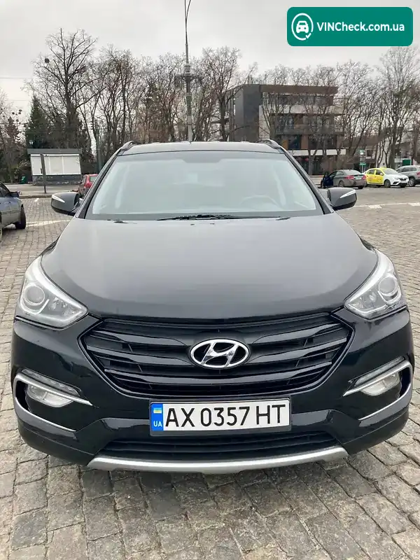 Hyundai Santa FE 2016, фото з оголошення 2 з 13, VIN 5NMZUDLB1HH029695