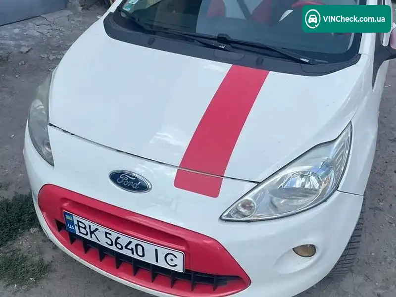 Ford KA 2010, фото з оголошення 1 з 4, VIN WF0UXXLTRUAG53496