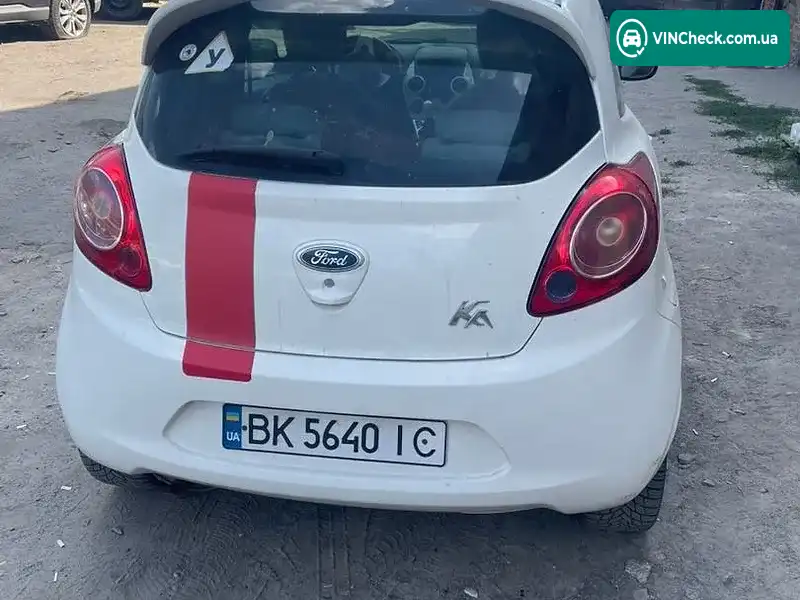 Ford KA 2010, фото з оголошення 2 з 4, VIN WF0UXXLTRUAG53496