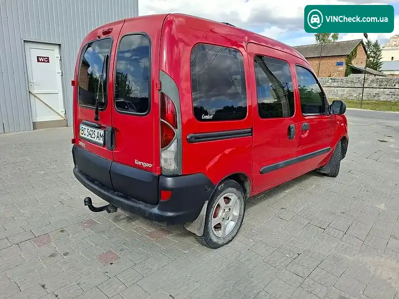 Renault Kangoo 1999, фото з оголошення 2 з 15, VIN VF1FC0EBF21186526
