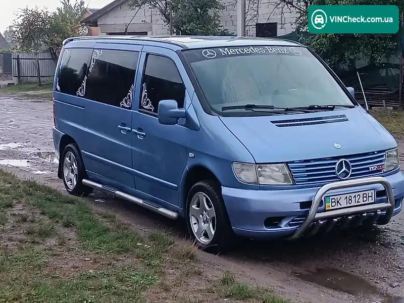 Mercedes-Benz Vito 2000, фото з оголошення 1 з 20, VIN VSA63809413349410