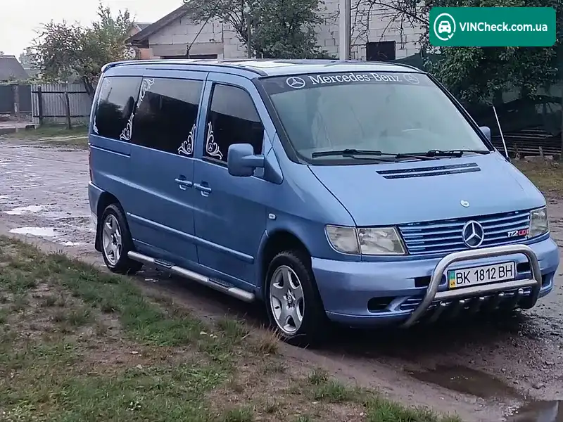 Mercedes-Benz Vito 2000, фото з оголошення 2 з 20, VIN VSA63809413349410