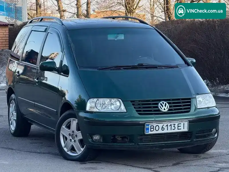 Volkswagen Sharan 2000, фото з оголошення 2 з 21, VIN WVWZZZ7MZ1V027777