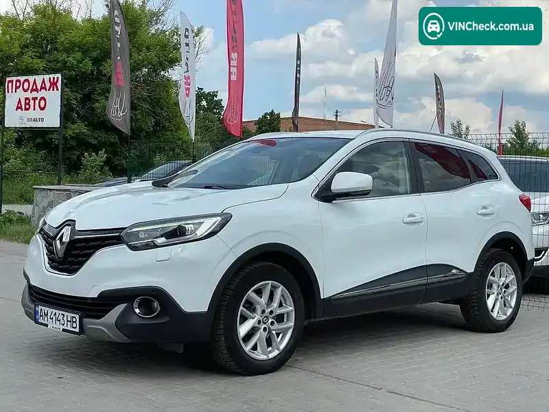 Renault Kadjar 2015, фото з оголошення 1 з 21, VIN VF1RFE00853837733