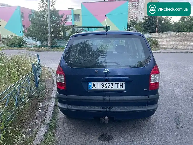 Opel Zafira 2005, фото з оголошення 2 з 9, VIN W0L0TGF7552192364