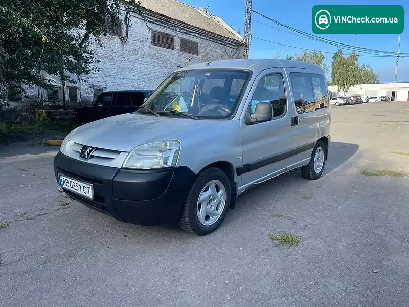 Peugeot Partner 2007, фото з оголошення 1 з 14, VIN VF3GB9HXC96279009