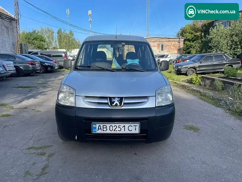 Peugeot Partner 2007, фото з оголошення 2 з 14, VIN VF3GB9HXC96279009
