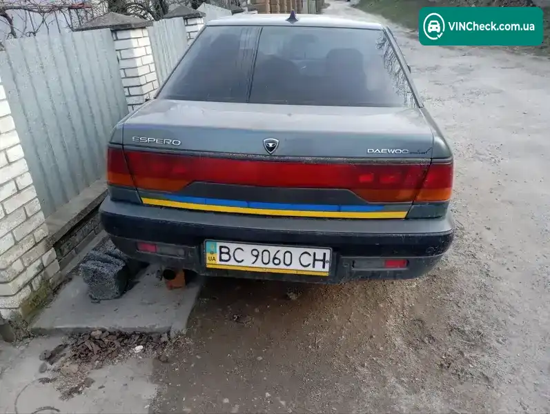 Daewoo Espero 1997, фото з оголошення 2 з 21, VIN KLAJF1981VB155904