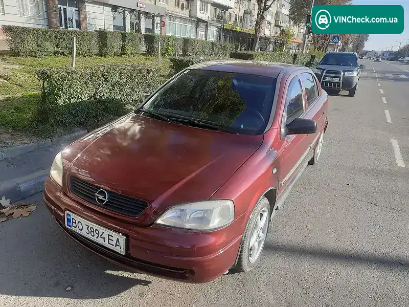 Opel Astra 1999, фото з оголошення 1 з 12, VIN W0L0TGF48X5251322