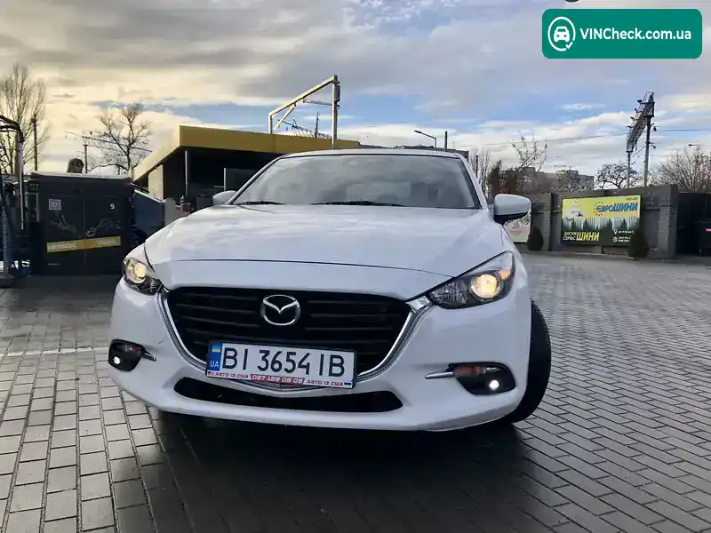Mazda 3 2018, фото з оголошення 2 з 20, VIN 3MZBN1K72JM247722