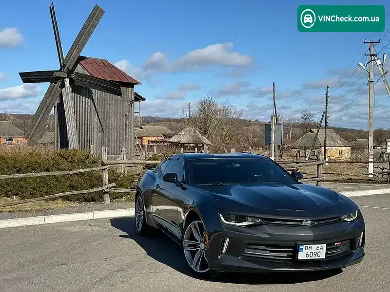 Chevrolet Camaro 2017, фото з оголошення 2 з 20, VIN 1G1FB1RS0H0181653