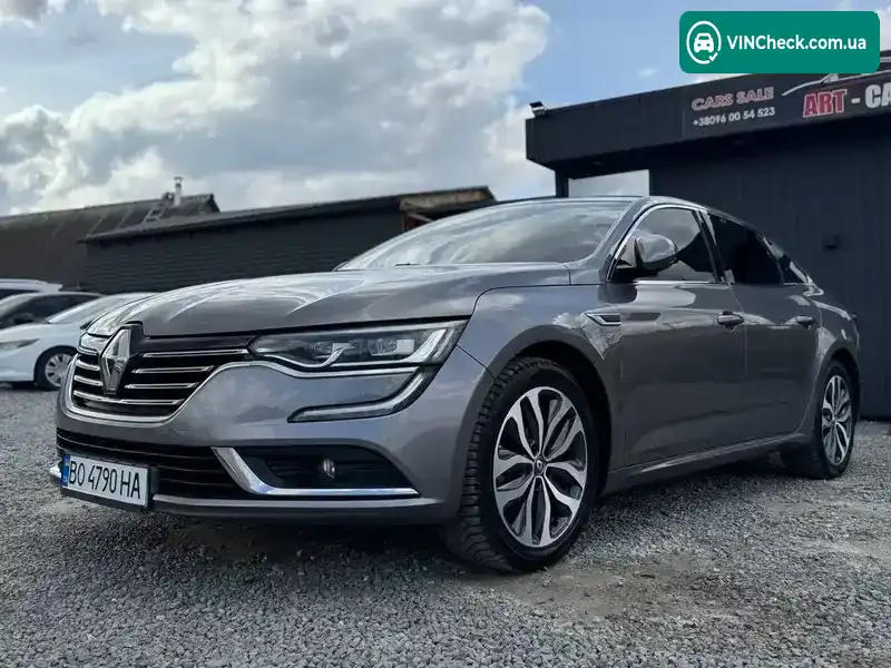 Renault Talisman 2016, фото з оголошення 1 з 10, VIN VF1RFD00555667619