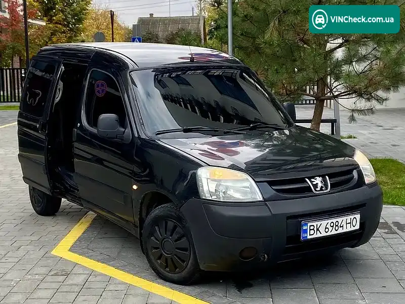 Peugeot Partner 2007, фото з оголошення 1 з 20, VIN VF3GB9HXC96254499