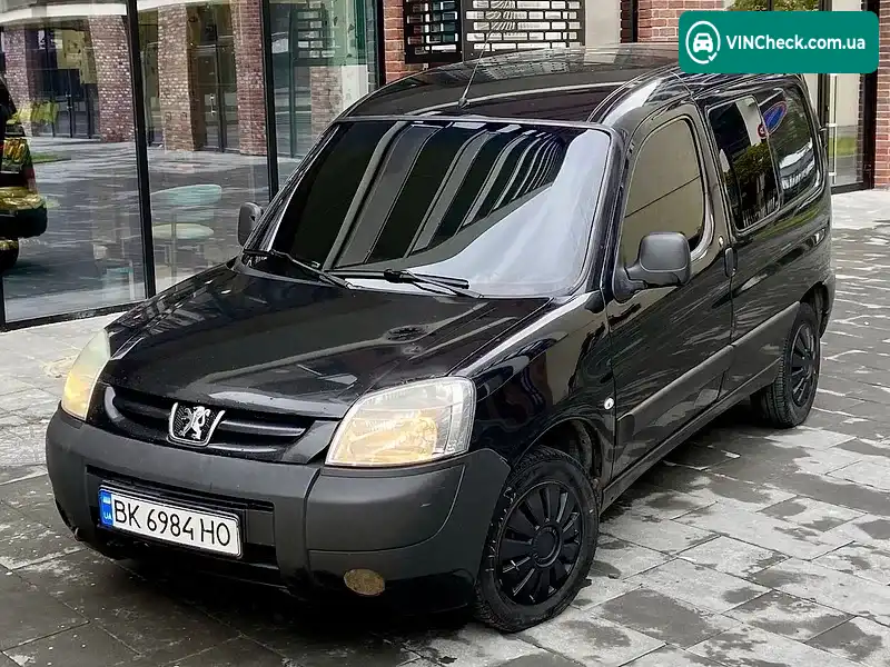 Peugeot Partner 2007, фото з оголошення 2 з 20, VIN VF3GB9HXC96254499