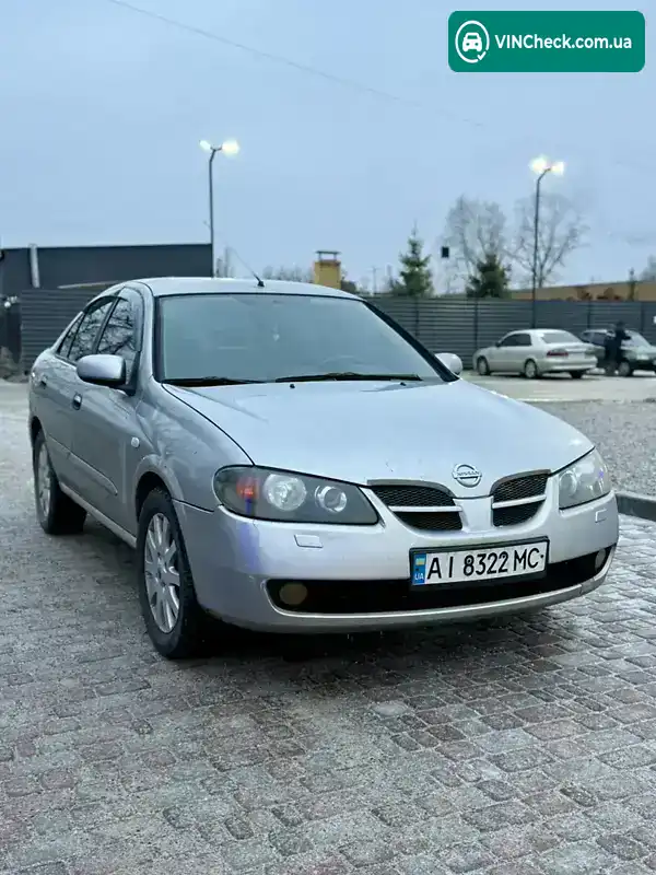 Nissan Almera 2006, фото з оголошення 2 з 12, VIN SJNBBAN16U2677216