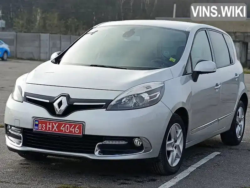 Renault Scenic 2016, фото з оголошення 1 з 21, VIN VF1JZ490J55681896