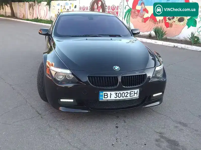 BMW 6 Series 2007, фото з оголошення 1 з 9, VIN WBAEH11000CN18401