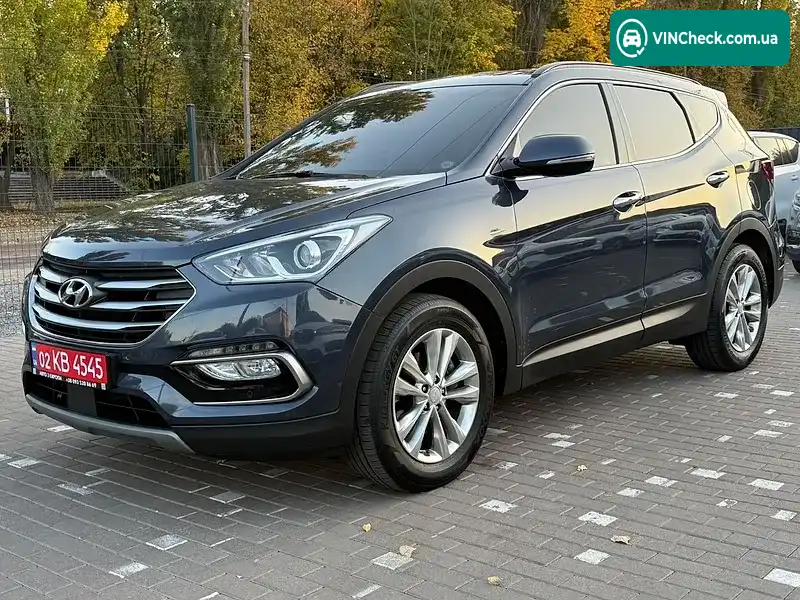 Hyundai Santa FE 2018, фото з оголошення 2 з 20, VIN KMHSW81UBJU858149