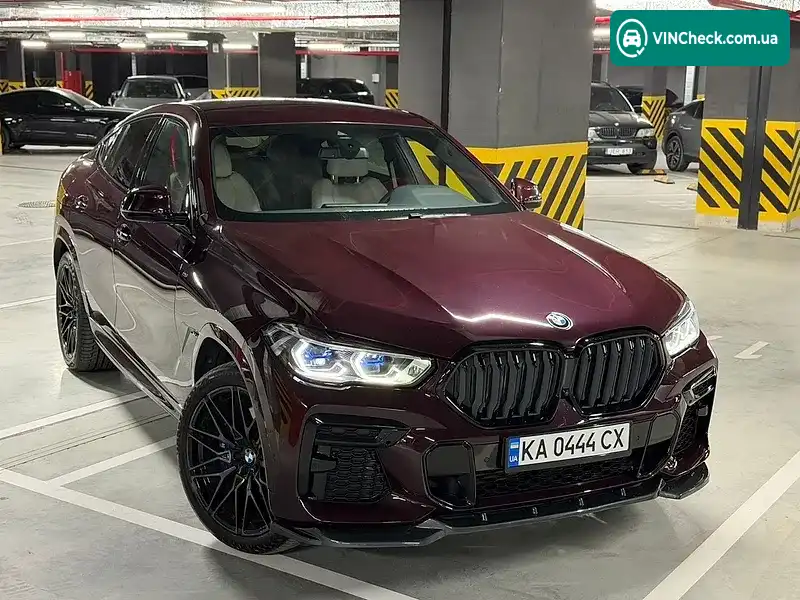 BMW X6 2021, фото з оголошення 2 з 20, VIN WBAGT210209J89890