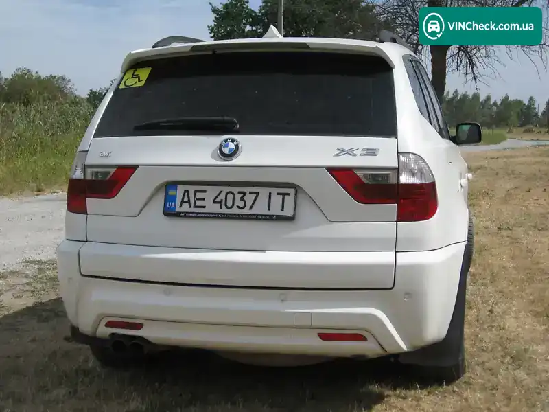 BMW X3 2007, фото з оголошення 2 з 14, VIN WBAPC91040WD88145