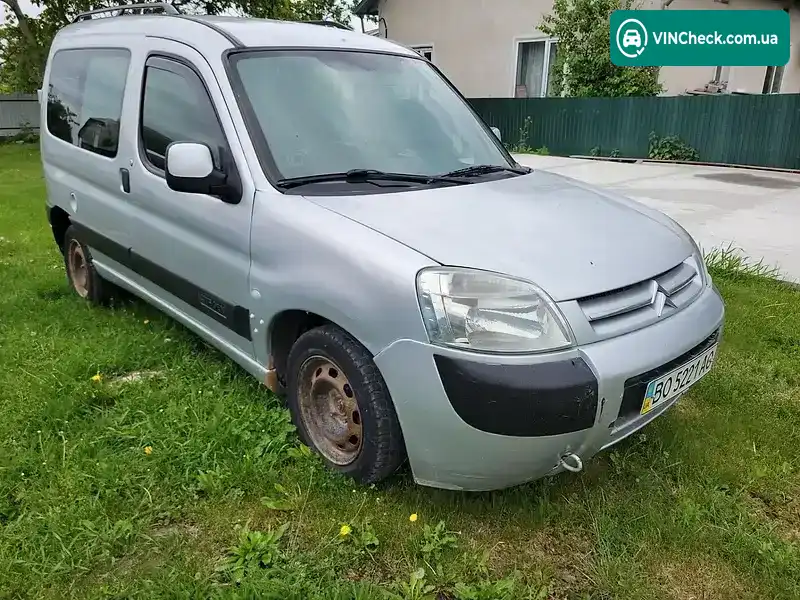 Citroen Berlingo 2003, фото з оголошення 1 з 9, VIN VF7GBWJYB94033943