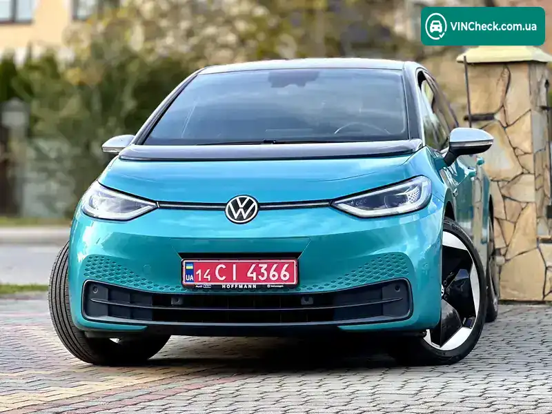 Volkswagen ID.3 2020, фото з оголошення 1 з 21, VIN WVWZZZE1ZLP004621