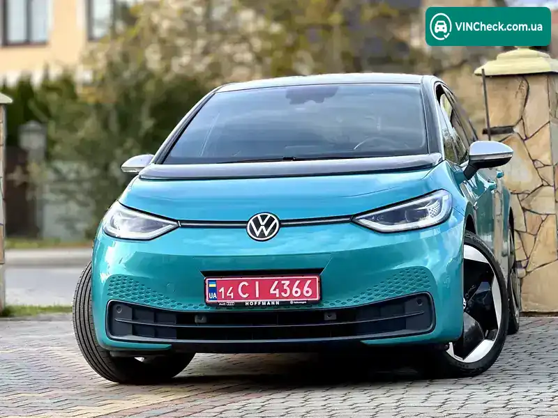 Volkswagen ID.3 2020, фото з оголошення 2 з 21, VIN WVWZZZE1ZLP004621