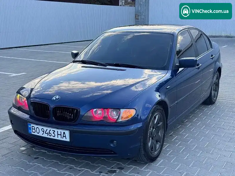 BMW 3 Series 2003, фото з оголошення 1 з 16, VIN WBAAY310X0KP16645
