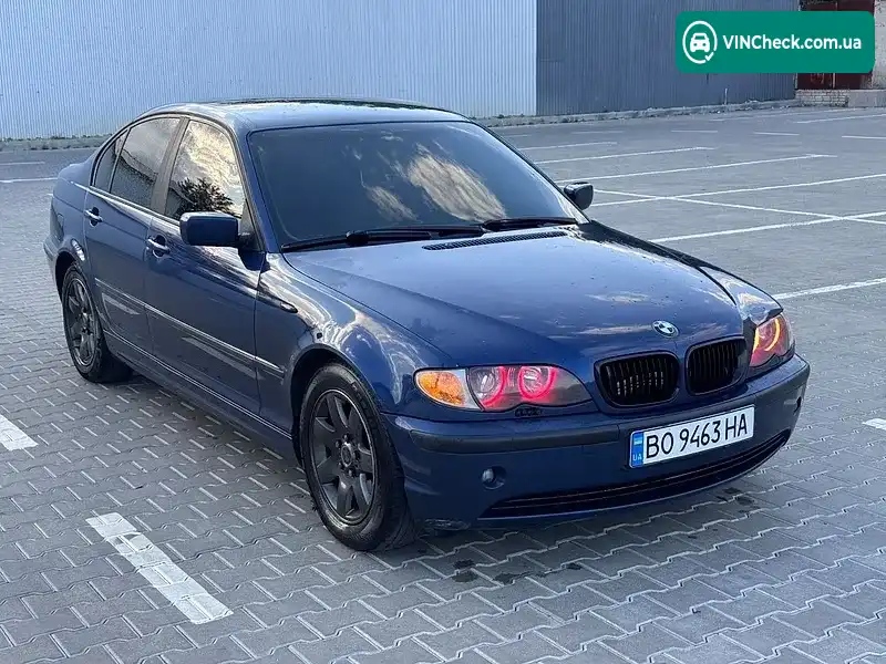 BMW 3 Series 2003, фото з оголошення 2 з 16, VIN WBAAY310X0KP16645