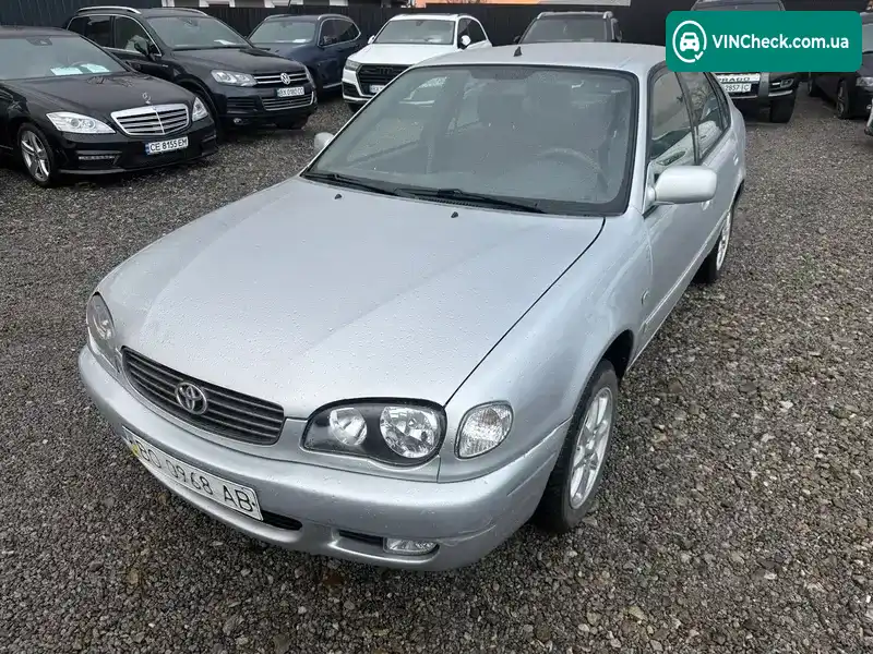 Toyota Corolla 2000, фото з оголошення 1 з 6, VIN SB164ZEB10E021872