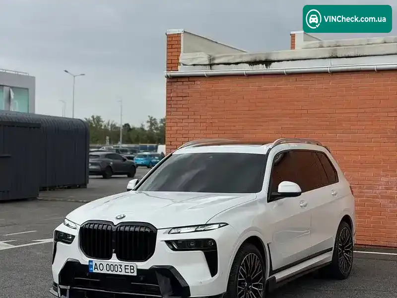 BMW X7 2020, фото з оголошення 1 з 16, VIN WBACW810209C04934
