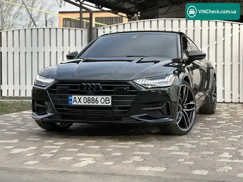 Audi A7 Sportback 2020, фото з оголошення 1 з 21, VIN WAUR2AF29MN026988