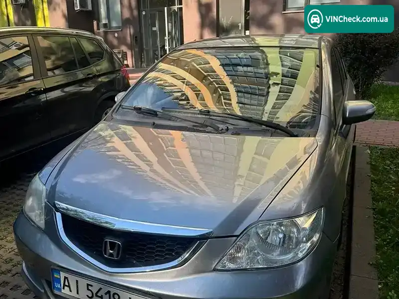 Honda City 2007, фото з оголошення 2 з 10, VIN MRHGD869X8P080688