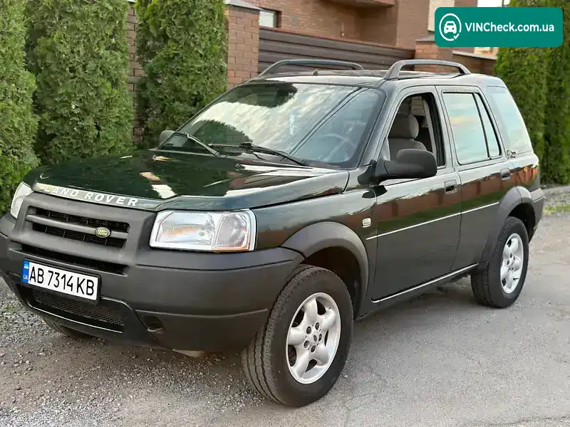 Land Rover Freelander 2002, фото з оголошення 1 з 14, VIN SALLNABA82A394955