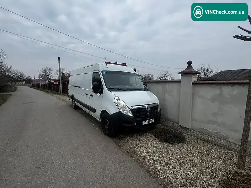 Opel Movano 2016, фото з оголошення 2 з 5, VIN W0LMRF6ZEGB093611