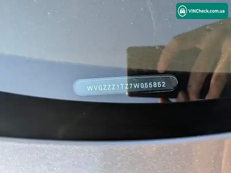 Volkswagen Touran 2007, фото з оголошення 2 з 20, VIN WVGZZZ1TZ7W055852