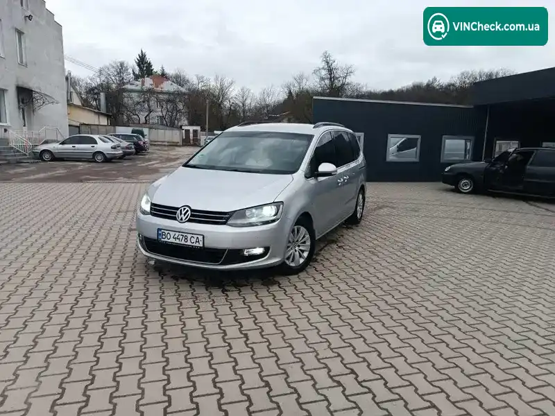 Volkswagen Sharan 2012, фото з оголошення 2 з 20, VIN WVWZZZ7NZDV018423